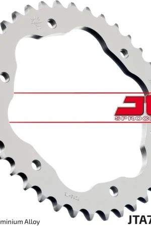 Direct Verzonden JT SPROCKETS - REAR ALU 38T, 525 - Sprockets - Compatibel met diverse Ducati-modellen